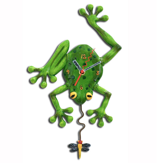 Frog Fly Pendulum Clock