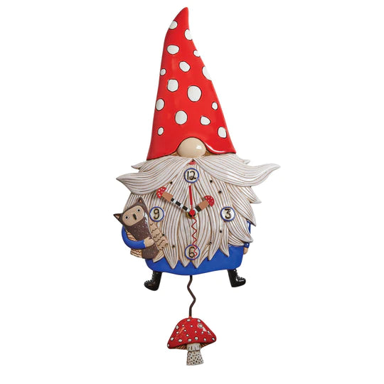 Wren the Gnome Pendulum Clock