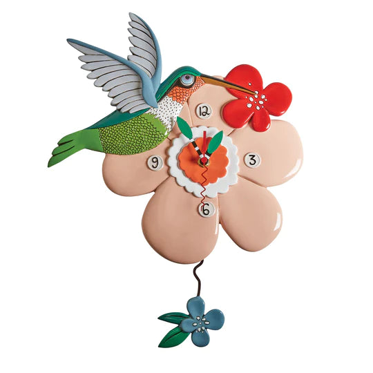 Pretty Bird Pendulum Clock