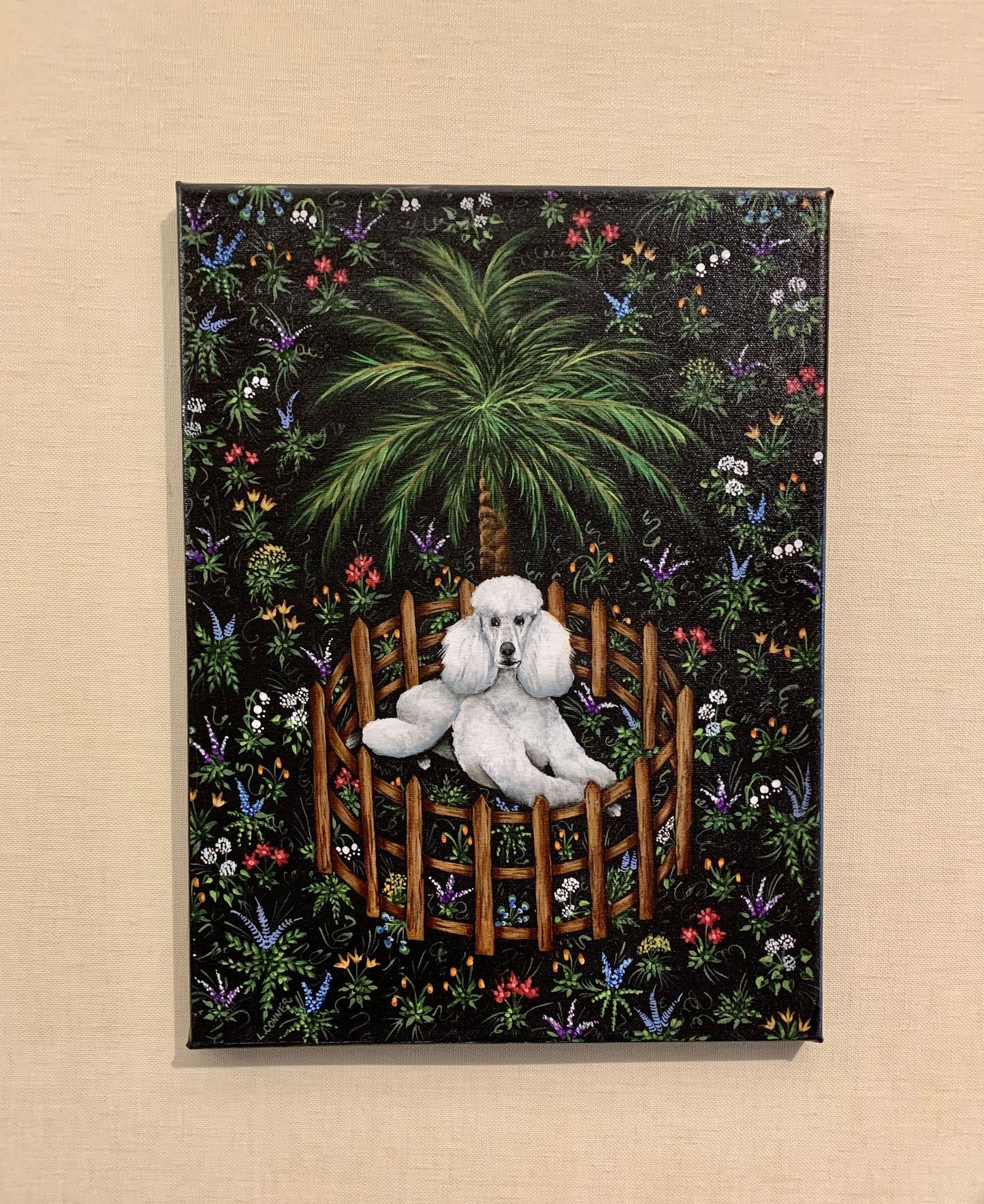 Poodle Tapestry Print