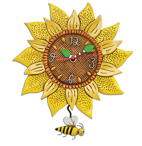 Bee Sunny Pendulum Clock