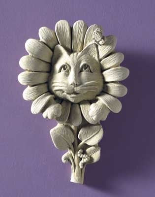 Feline in the Flowers