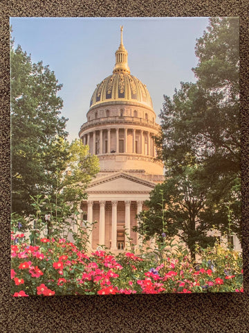 Capitol Fountain in Spring