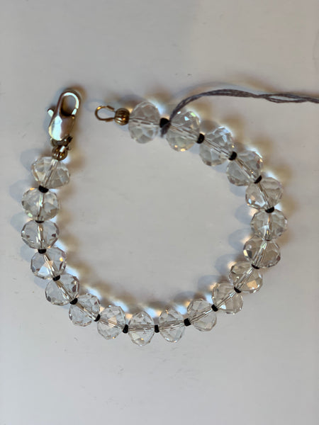 Crystal Bead Bracelet