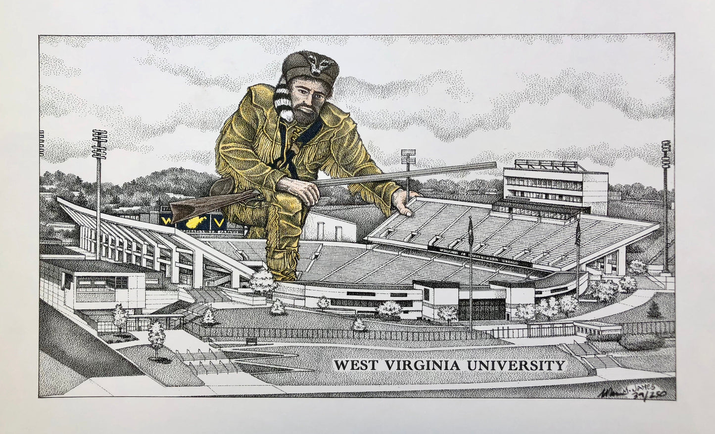 Mountaineer Field Print