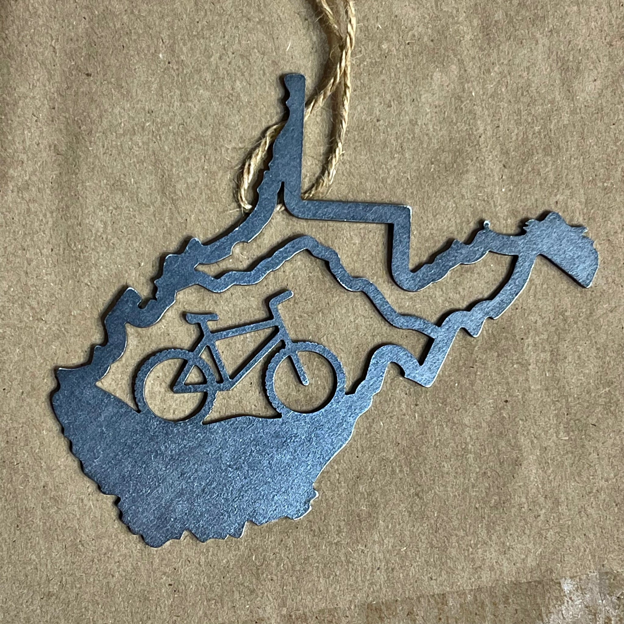 Bike West Virginia Ornament