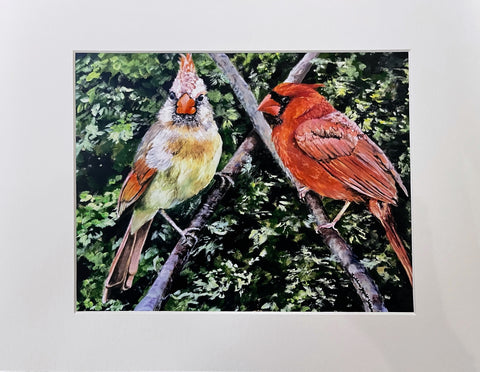 Pair of Cardinals