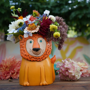 Lion Planter