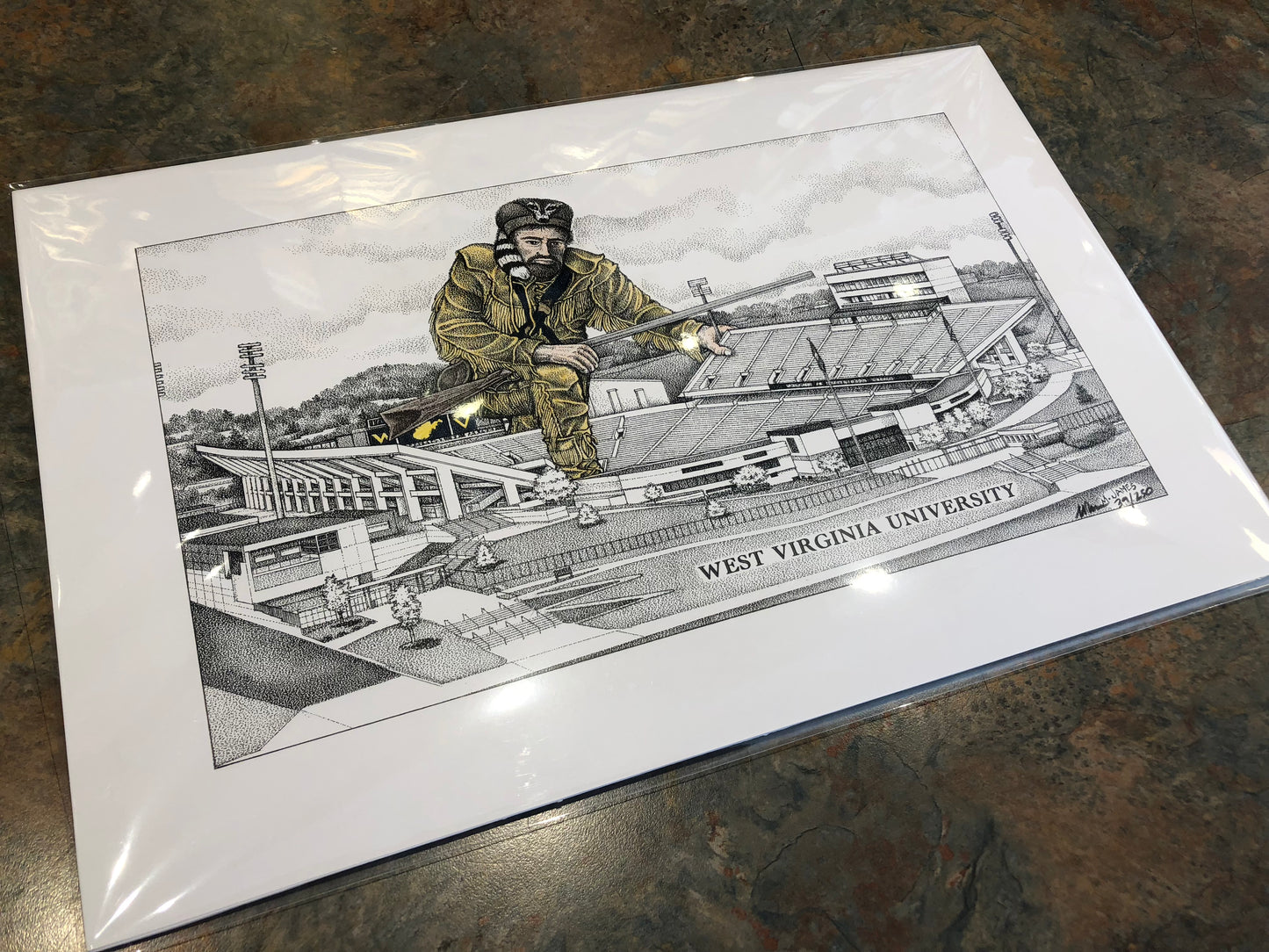 Mountaineer Field Print