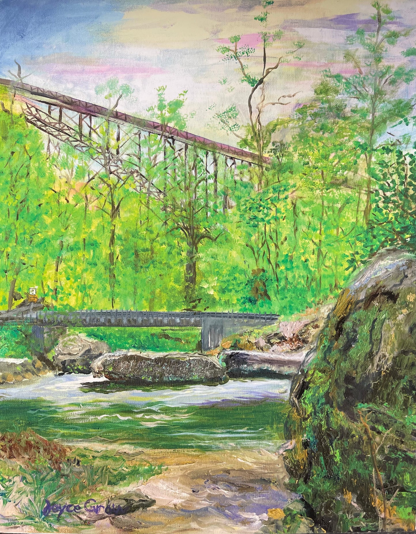 Print of Under the Bridge