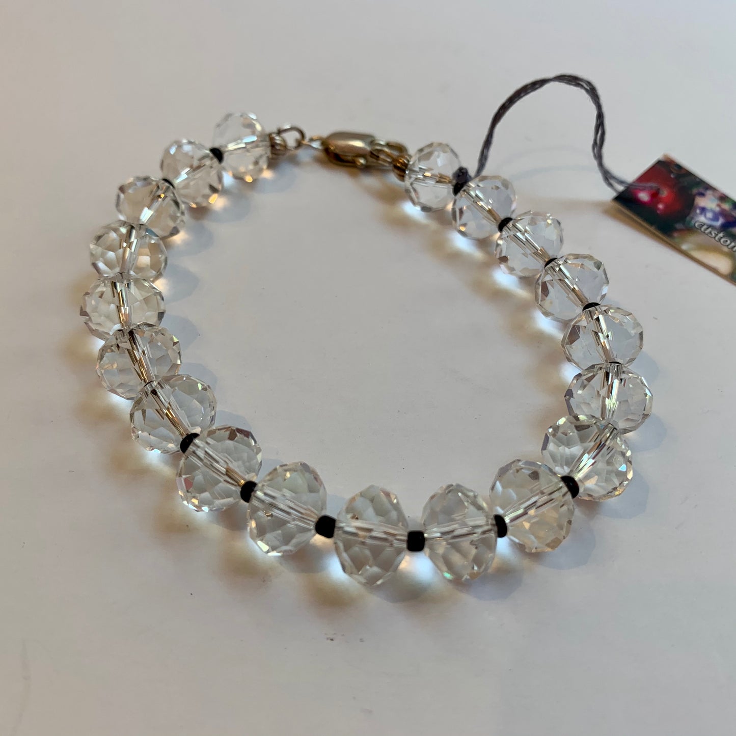 Crystal Bead Bracelet