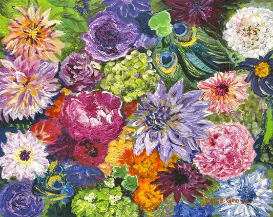 Print of Flowers Galore