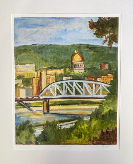 SouthSide Bridge & capitol-giclee