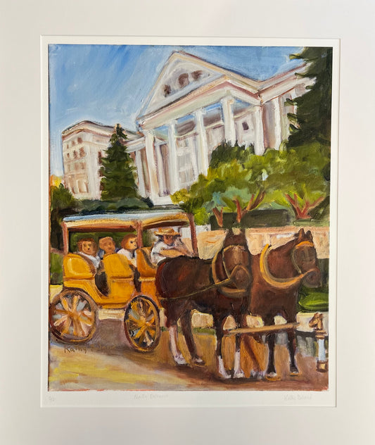 Horse Ring at the North Entrance-giclee