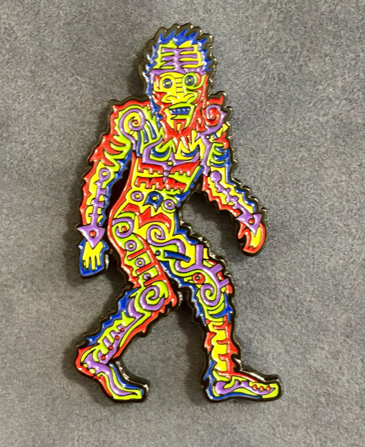 Bigfoot Lapel Pin