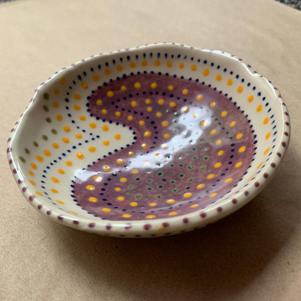 Paisley Pattern Dish