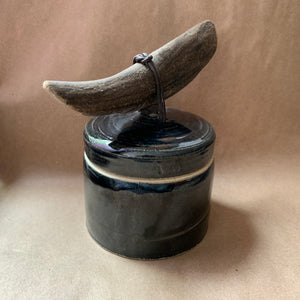 Driftwood Lidded Pot